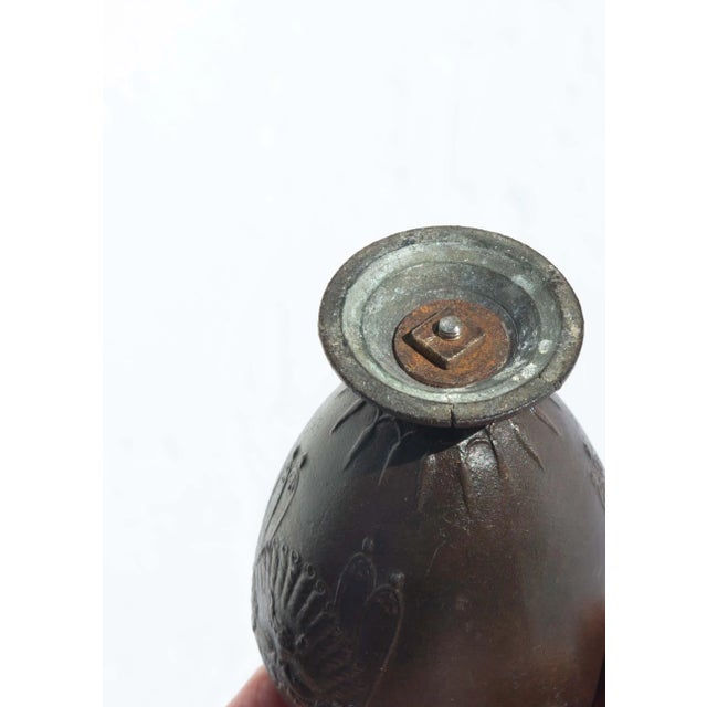 Figurative Pair of Cabinet Size Roman Classical Urns or Vases For Sale - Image 3 of 3