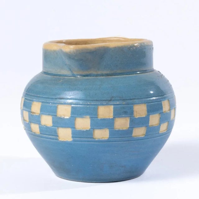 Antique Mochaware Cream Pitcher For Sale - Image 6 of 11