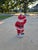 Pop Art Vintage 40" Waving Santa Claus Lighted Christmas Blow Mold Yard Decor For Sale - Image 3 of 8