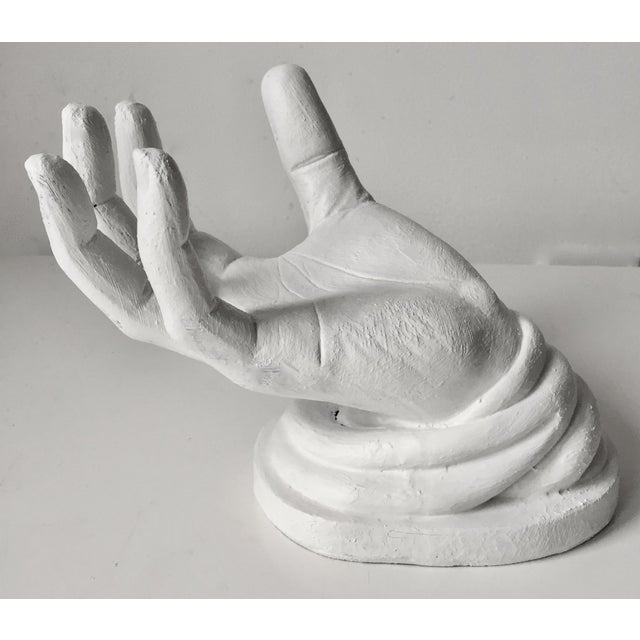 Vintage Plaster Hand Sculpture Chairish
