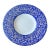 Late 20th Century Italian Floral Ceramica JRM Large Serving Platter For Sale