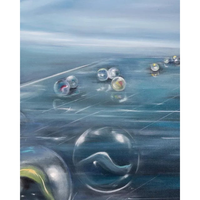 Gabriella Giardi, Cristalli (Biglie Series), Oil on Canvas, 2023 For Sale - Image 4 of 10
