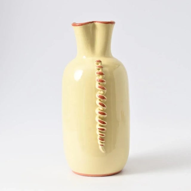 Belgian Art Deco Ceramic Vase, 1930s For Sale - Image 3 of 11