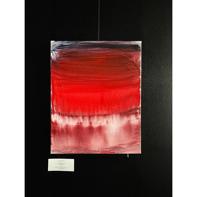 Stefano is a contemporary Genevan painter who plays between the abstract and a suggested figurative. This piece represents...