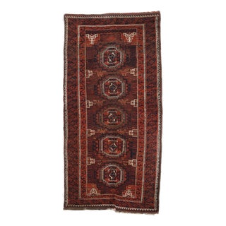 Asian Wool Rug in Heavy Knot For Sale