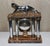 1920s Art Deco Michel Decoux Panther Marble & Chrome Clock - 3 Piece Set For Sale In Chicago - Image 6 of 8