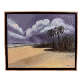 Landscape Oil Painting by Danka Krol For Sale