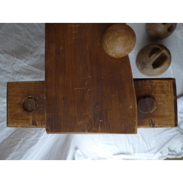 Mid 19th Century 19th Century 9-Pin Bowling Game (Le Jeu De Quilles De 9) Southwest France- 12 Pieces For Sale - Image 5 of 12