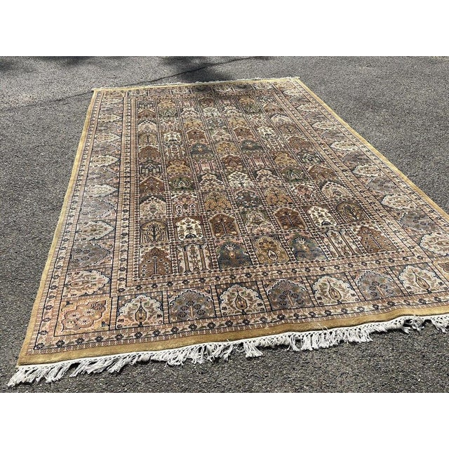 Vintage Rug in Wool For Sale - Image 10 of 12
