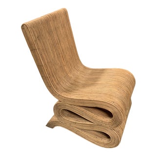 Balinese Pencil Reed Snake Chair For Sale