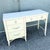 Coastal Vintage Coastal Faux Bamboo Cream and Pink Desk With Hutch by Thomasville For Sale - Image 3 of 12