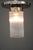 1920s Art Deco Nickel-Plated Ceiling Lamp with Glass Sticks, Vienna, 1920s For Sale - Image 5 of 13