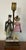 Ceramic Antique Early 19th Century English Staffordshire Figure of a Regency Couple Mounted as a Table Lamp For Sale - Image 7 of 7