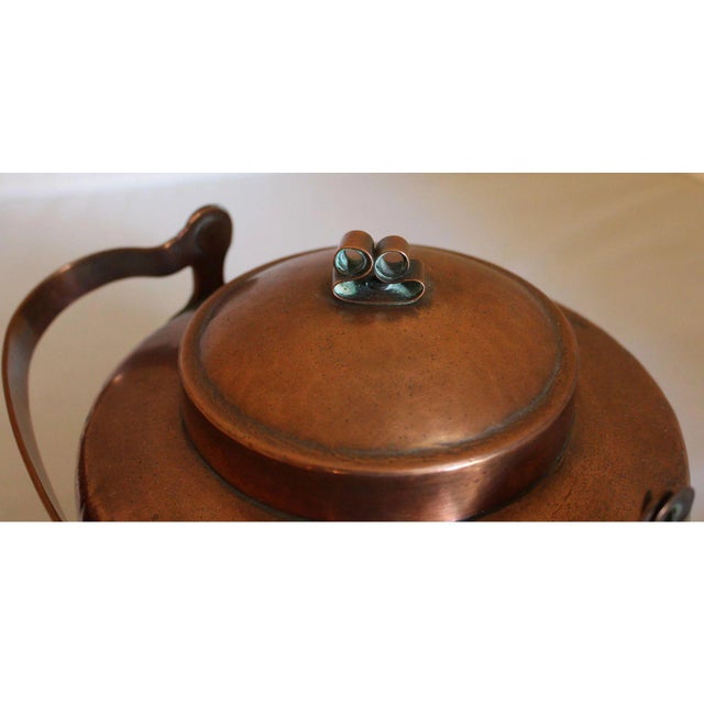 Large Copper Tea Kettle | Chairish