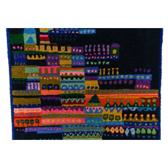 Mid-Century Modern Schwabing Artists Collection Tapestry from Manufaktur Tetex München, 1960s For Sale - Image 3 of 9