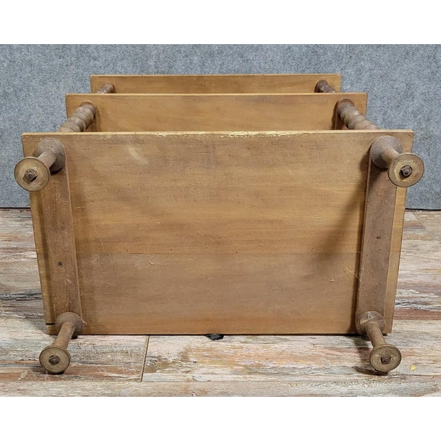 Wood Display Shelf with Shelves, 1890s For Sale - Image 6 of 7