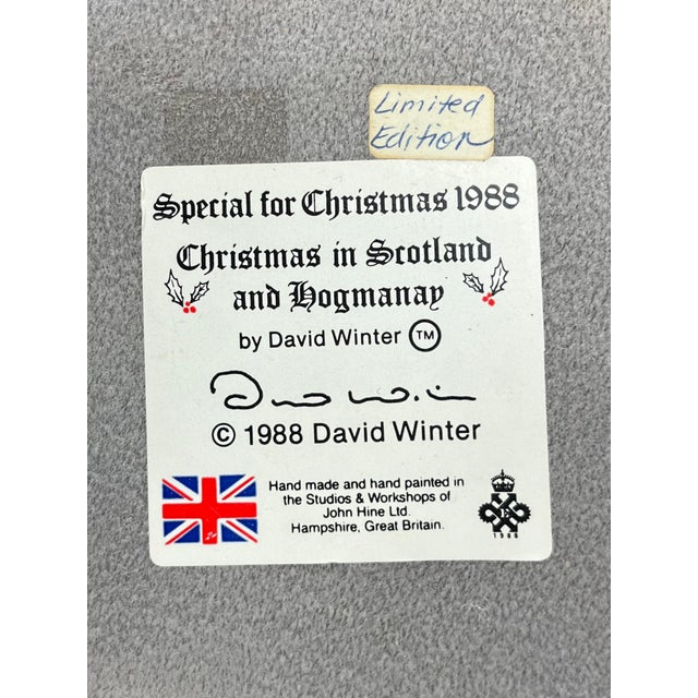 Complete David Winter Christmas Snow Cottage Collection (1984–1995) W/ Boxes & Certificates For Sale In Atlanta - Image 6 of 17