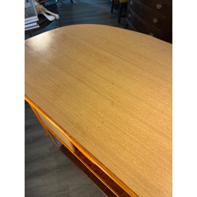 Mid-Century Modern Vintage Mid Century Stacked Bamboo Tiki Bar For Sale - Image 3 of 15