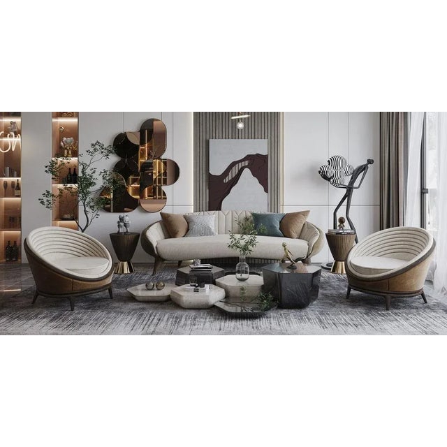 Jal Mahal Sofa from Alma De Luce For Sale - Image 11 of 12