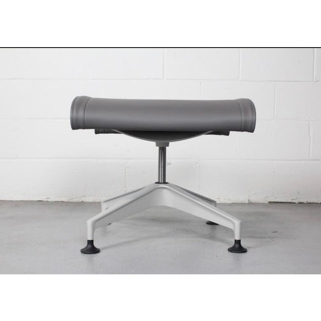 Metal Herman Miller Setu Lounge + Ottoman For Sale - Image 7 of 13