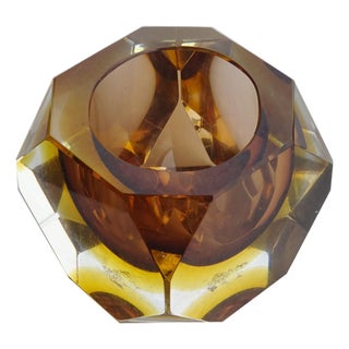 Murano Glass Cognac Bowl, 1960s For Sale