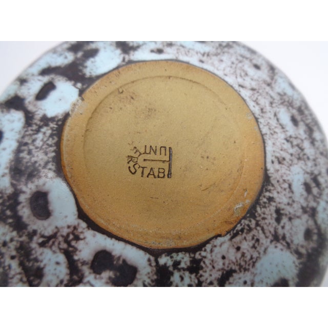 Studio Ceramic Vase by Gudrun & Ralf Unterstab for Kunsttöpferei Unterstab, 1970s For Sale - Image 15 of 16