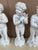 Mid 20th Century Neoclassical Italian White Porcelain Allegorical Cherub or Putti Statues of the Four Seasons, Set of 4 For Sale - Image 10 of 18