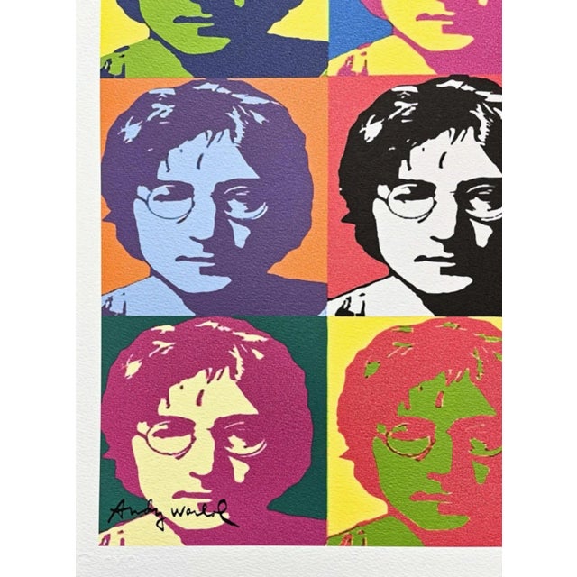 After Andy Warhol, 9x John Lennon, 1980s, Print For Sale - Image 4 of 8