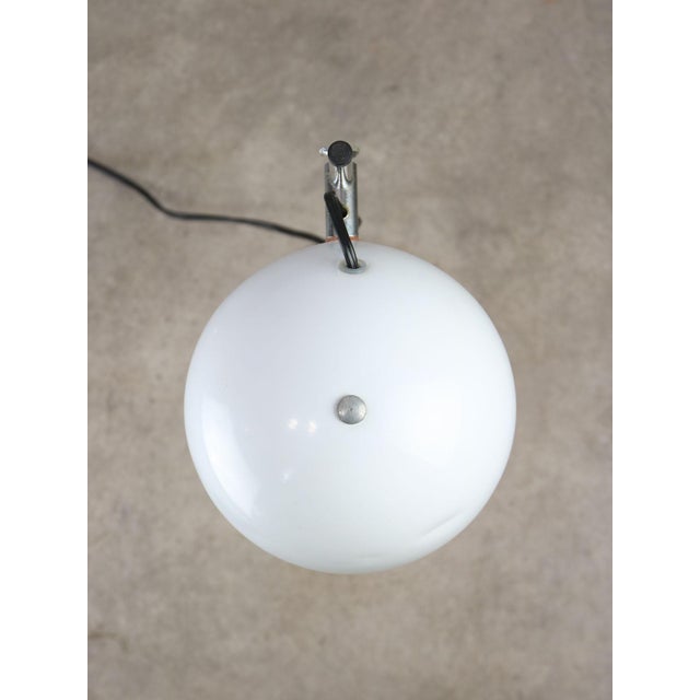 Space Age Italian Table Lamp in White Colour, 1970s For Sale - Image 9 of 16