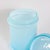 Portuguese Light Blue Opaline Jar, 1960s For Sale - Image 10 of 15