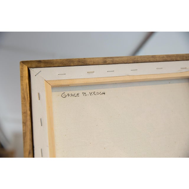 2010s Grace B. Keogh Painting "Portrait of Melissa" For Sale - Image 5 of 6