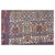 Textile Antique Persian Joshagan 7X10 Red, Navy & Ivory Handmade Area Rug #1140490 For Sale - Image 7 of 9
