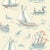 Sanderson Donald Nautical Wallpaper in Sea Salt For Sale
