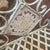 Vintage Victorian French Style White Iron / Lattice Rectangle Basket W/ Leaves/Tiles & Fixed Handle For Sale - Image 13 of 18