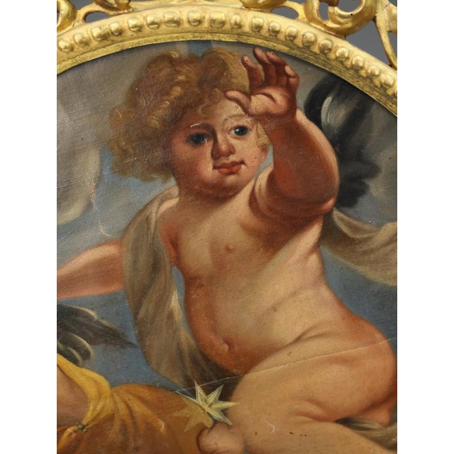 Late 18th Century Nude Figurative Composition, 1790, Oil Painting on Canvas, Framed For Sale - Image 5 of 18