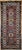 An exceptional 19th century Caucasian Kazak area rug, handwoven in the fourth quarter of the 1800s, showcasing the bold...