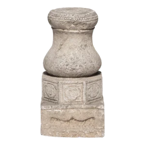 Mid 19th Century Drum Form Column Base