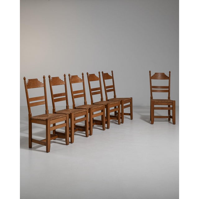 19th Century France Amber Wood Dining Chair For Sale - Image 11 of 11