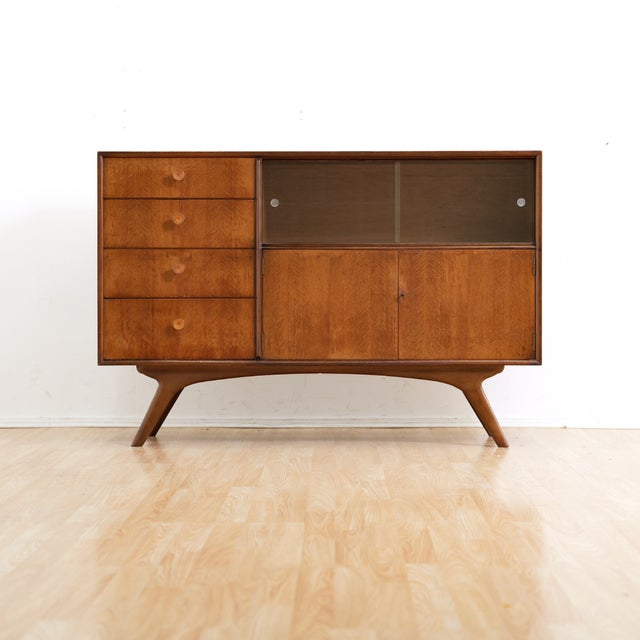 Mid Century Buffet Credenza by Dalescraft For Sale - Image 4 of 10