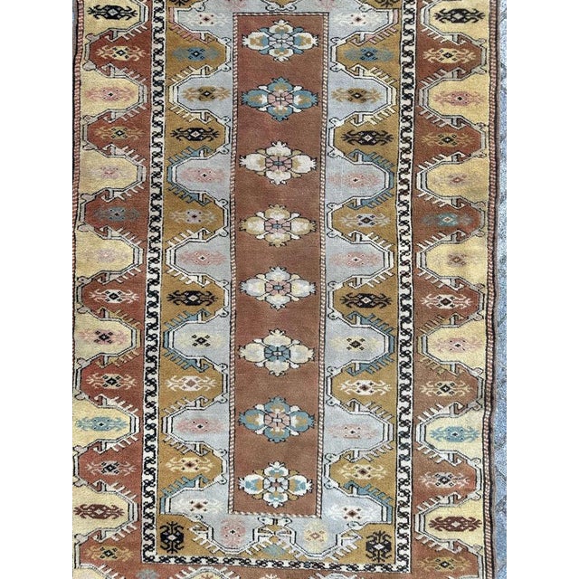 Rustic Vintage Turkish Rug, 1980s For Sale - Image 3 of 18