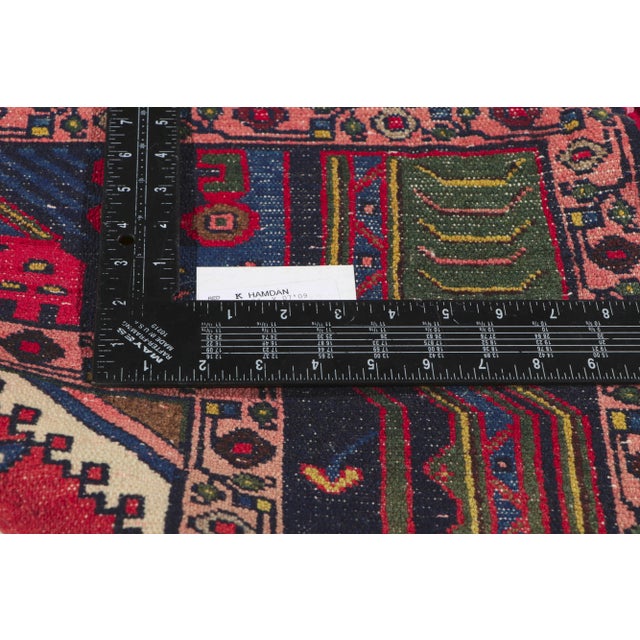 Vintage Persian Hamadan Rug - 05'04 x 07'09 For Sale In Dallas - Image 6 of 10