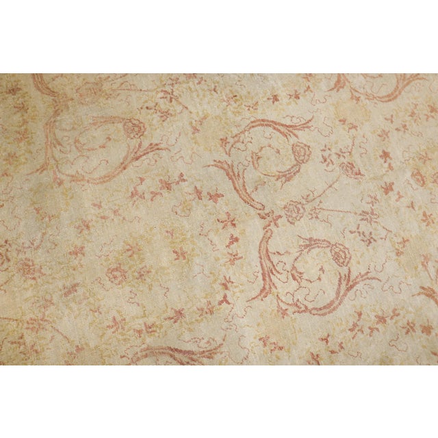 Textile Room Size European Vintage Rug For Sale - Image 7 of 12