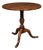 Antique Tripod Table, English, Oak, Beech, Tilt Top, Occasional, Side, Georgian For Sale