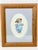 Adorable vintage Beatrix Potter framed cross stitch. Hand made. Features Tom Kitten. Perfect for a nursery or kids room....