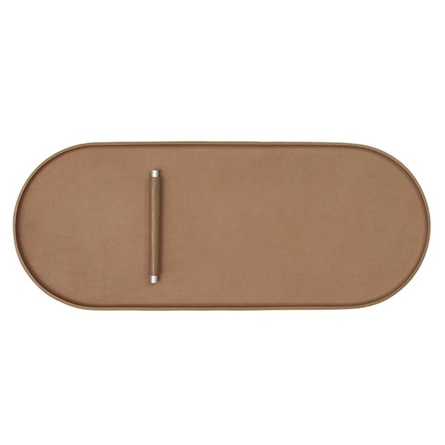 Plato Beige Tray Oval No.05 Defne Koz for Uniqka For Sale - Image 4 of 4