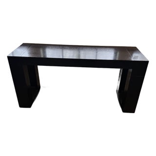 Black Console Table For Sale