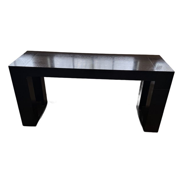 Black Console Table For Sale