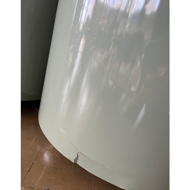 Vintage Mid Century Glam Era Rolling Side Tables Laminate, Pair For Sale - Image 14 of 14