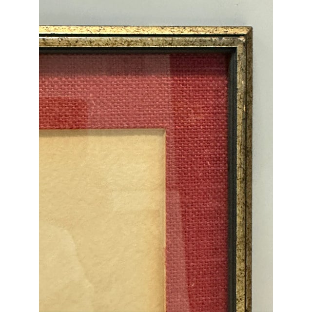 Vintage 1970's Original Leo Meiersdorf New Orleans Drawing, Framed For Sale In Chicago - Image 6 of 11