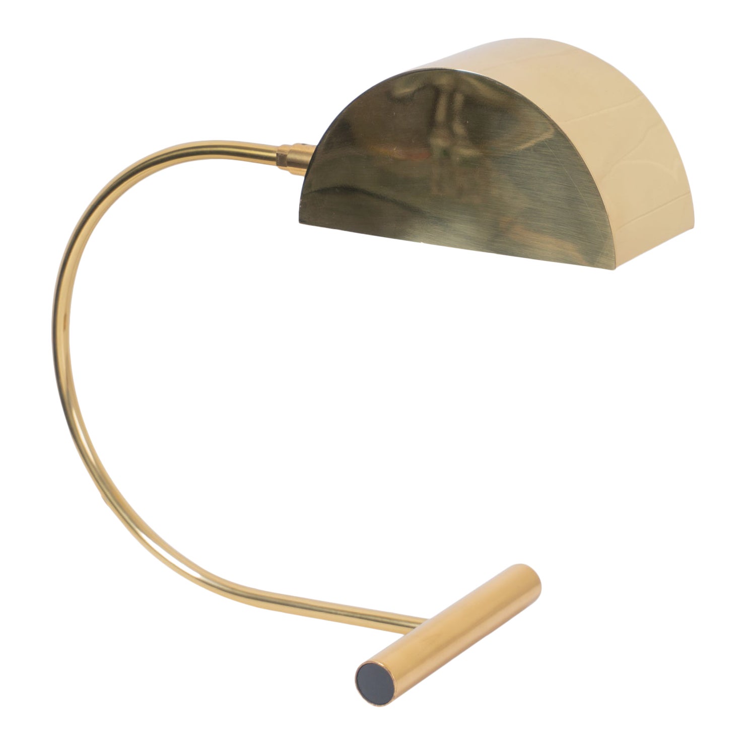 Koch & Lowy Adjustable Brass Task Desk Lamp Chairish